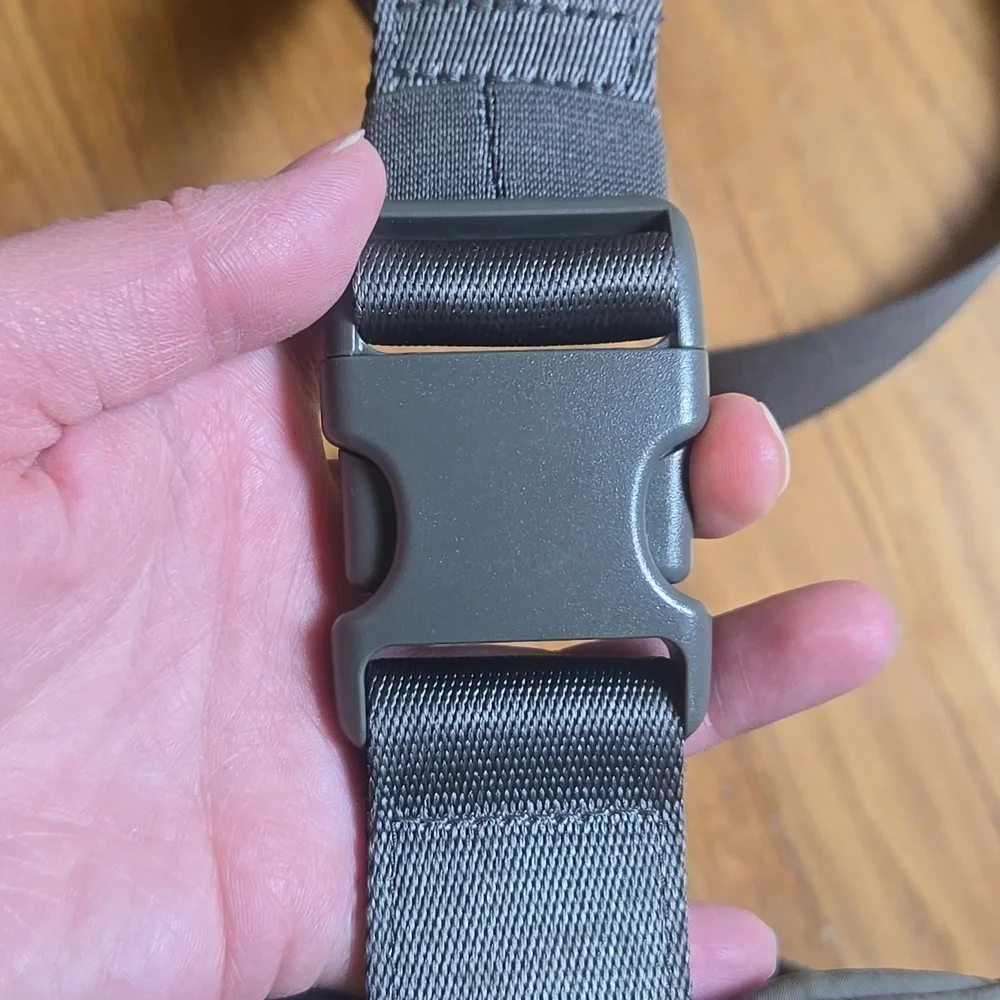 Lululemon medium sage green belt bag